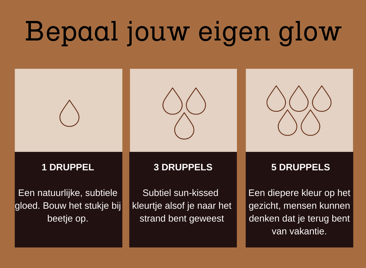 natuurlijke tan drops