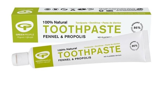tandpasta zonder fluoride